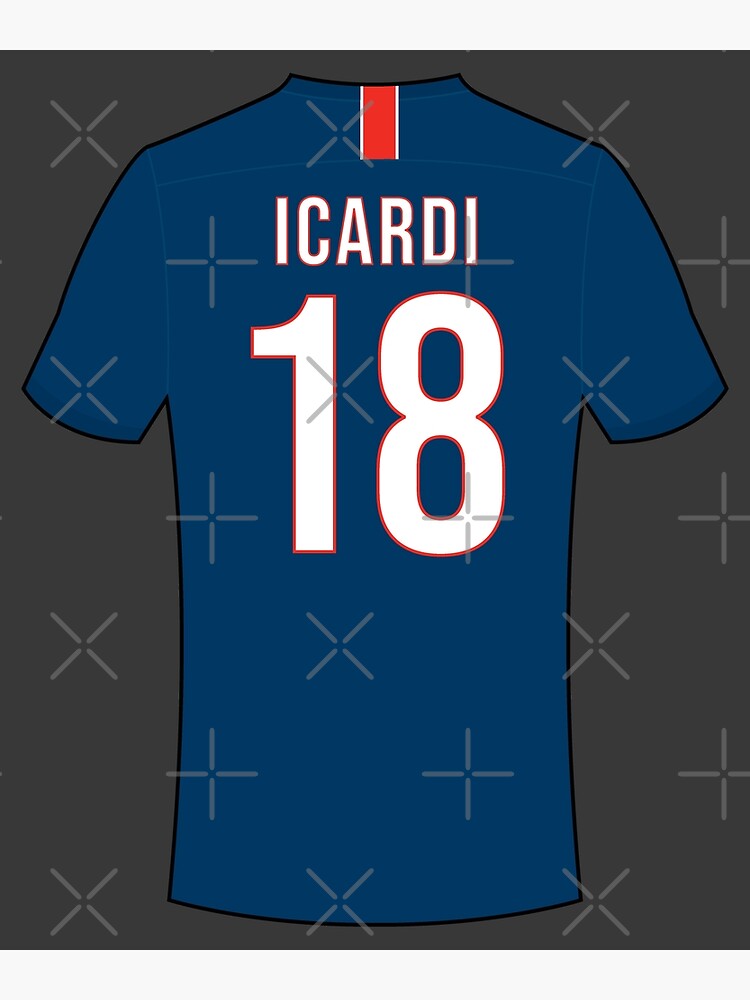 Mauro Icardi football jersey Art Print
