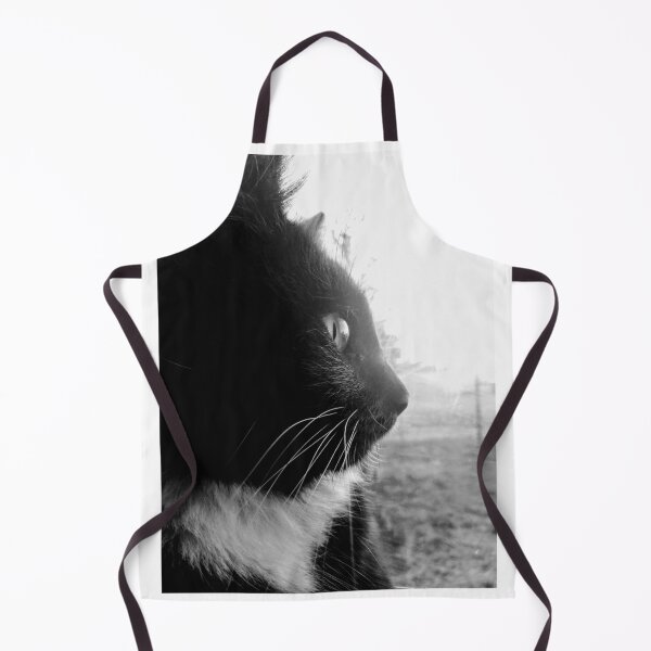 Item preview, Black and white cat designed and sold by EEBreet.