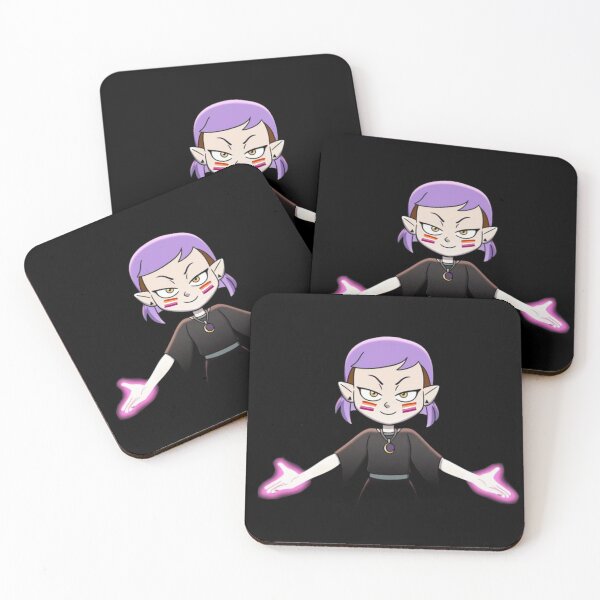 Item preview, amity blight updated purple hair season two intro designed and sold by Diygurugirl.