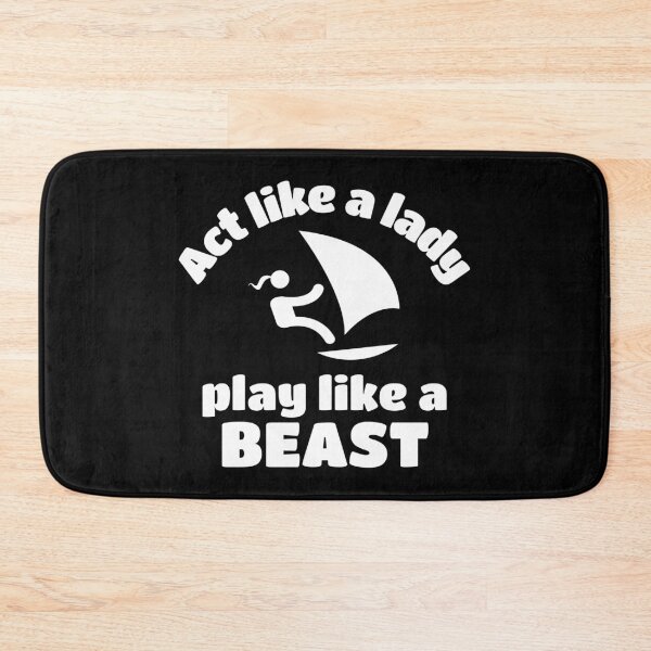 Item preview, Windsurfing: Act like a lady play like a beast designed and sold by TheGreenGoat.