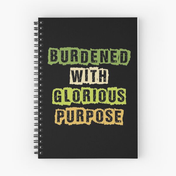 Item preview, Burdened With Glorious Purpose designed and sold by jelly4u.