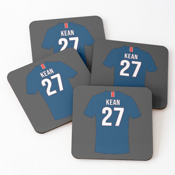 Item preview, Moise Kean football jersey designed and sold by Justtrendytees.