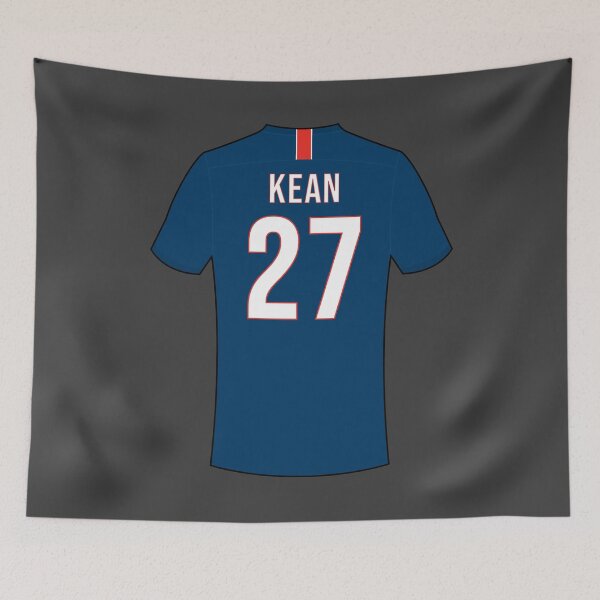 Item preview, Moise Kean football jersey designed and sold by Justtrendytees.