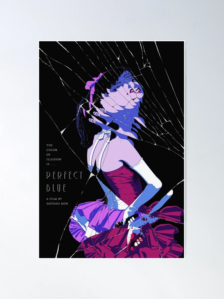 Perfect Blue Poster by Cindy  Film posters minimalist, Movie posters  minimalist, Anime printables