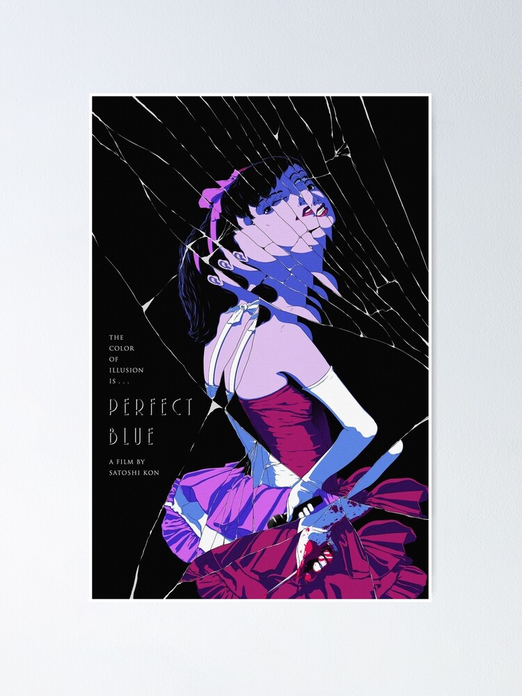 Perfect Blue minimalist poster