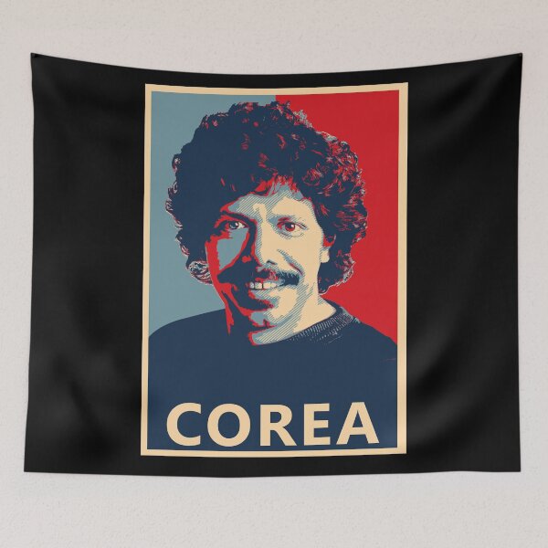 Item preview, Armando Anthony „Chick“ Corea  Hope Poster -   Greatest musicians in jazz history  designed and sold by Quentin1984.