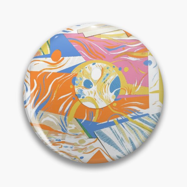 Item preview, colorful abstract pattern designed and sold by cemreyigitsahin.