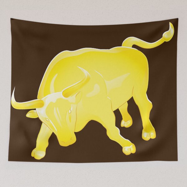 Item preview, Golden bull. designed and sold by TheNapCat.