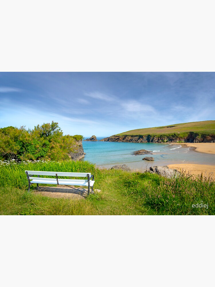 "Trevone beach cornwall" Sticker for Sale by eddiej Redbubble