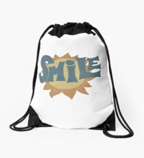 SMiLE! Brian Wilson cover Drawstring Bag
