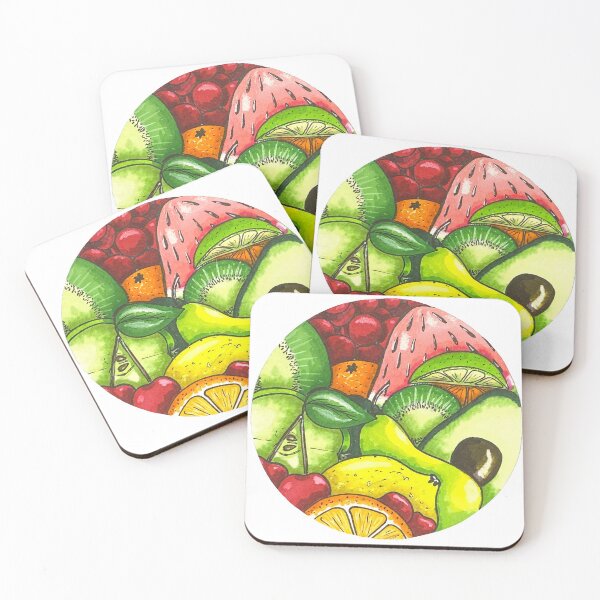Item preview, Fruit platter designed and sold by DoodlyStickers.