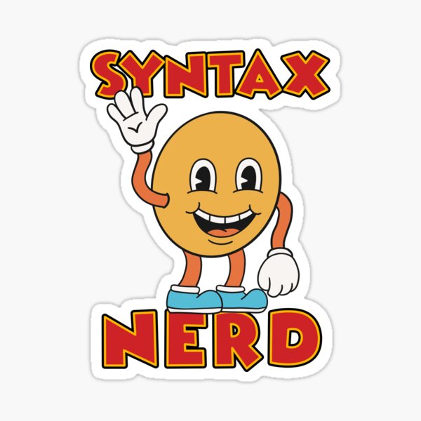 Item preview, Syntax Nerd - Linguist Slp Speech Pathology designed and sold by isstgeschichte.