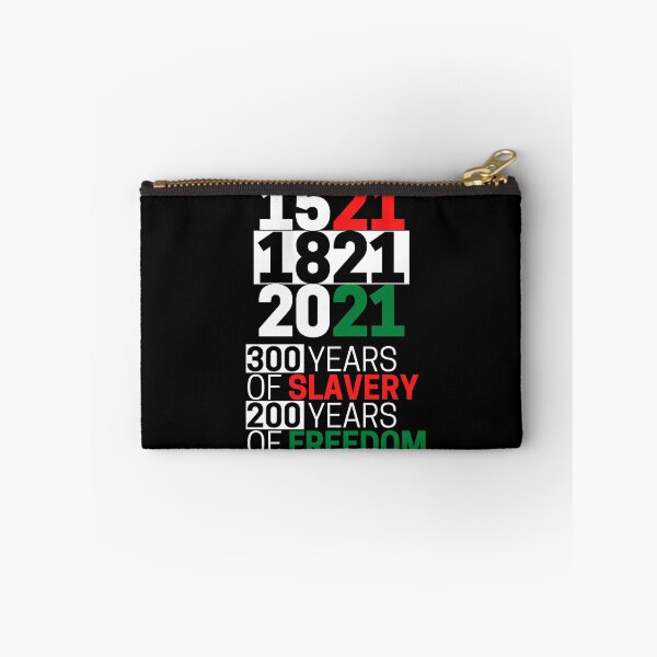 Item preview, 2021 - 300 Years of Salvery, 200 Years of Freedom designed and sold by MexaPrint.