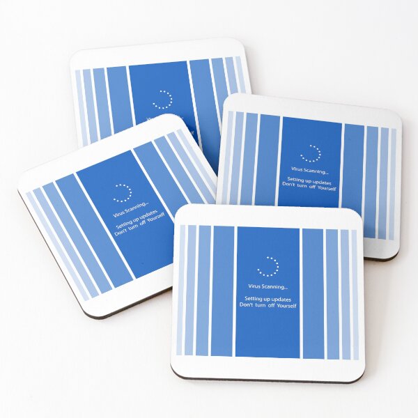 Item preview, Restarting : Virus Scanning designed and sold by PodiShawna.