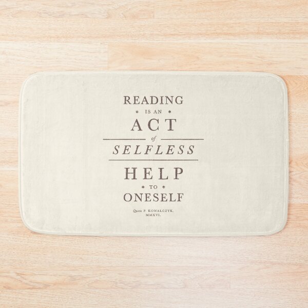 Item preview, Reading Help Vintage Quote designed and sold by Eurokollektiv.