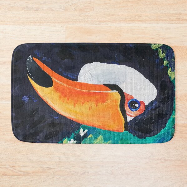 Item preview, bashful toucan designed and sold by freeinthelines.