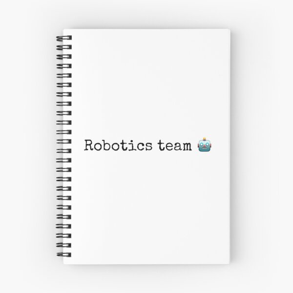 Item preview, Robotics team designed and sold by letterinee.