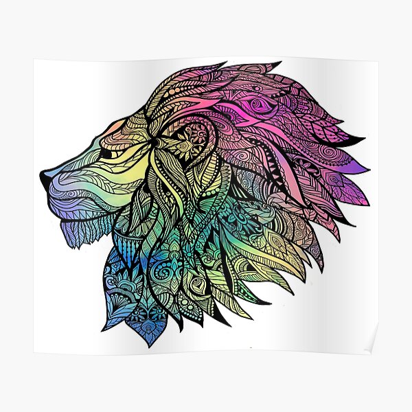 Mandala Lion