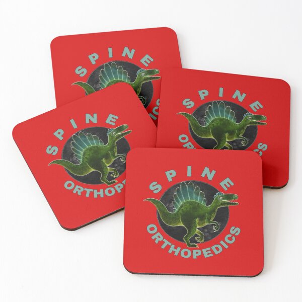 Item preview, Orthopedics. spine surgery. i love spine surgery, dinosaur designed and sold by doctors-apparel.