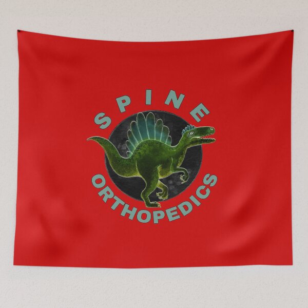 Item preview, Orthopedics. spine surgery. i love spine surgery, dinosaur designed and sold by doctors-apparel.