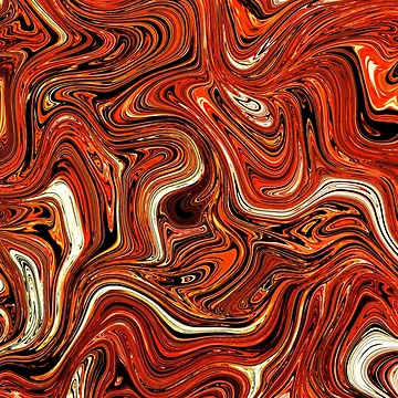 Artwork thumbnail, Retro Red Liquid by Flydea