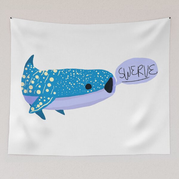 Item preview, Whale Shark saying Swerve designed and sold by oh-bear.