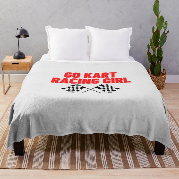 Item preview, Go kart racing girl designed and sold by Hoffman-Design.