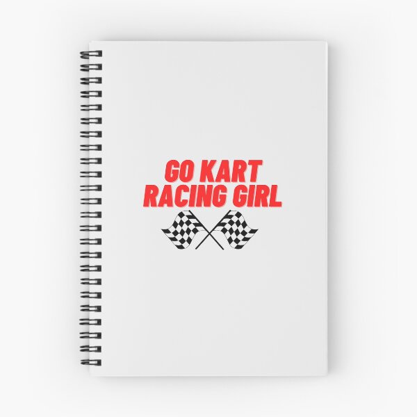 Item preview, Go kart racing girl designed and sold by Hoffman-Design.