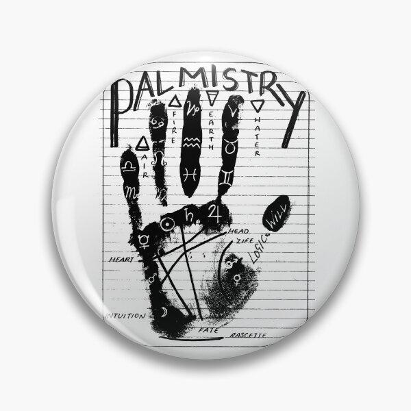 Item preview, Palmistry Textbook Print designed and sold by CrrptYouthsClub.