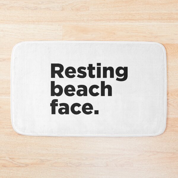 Item preview, Resting Beach Face. designed and sold by Memefy.