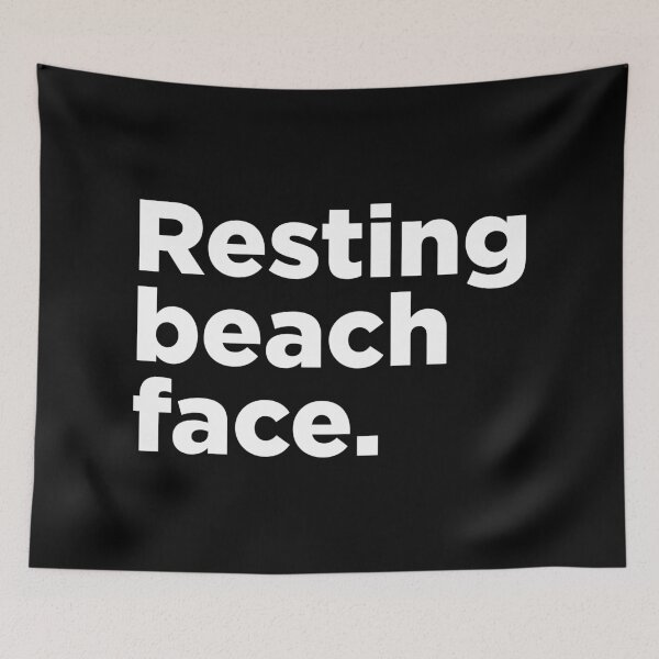 Item preview, Resting Beach Face. 2 designed and sold by Memefy.