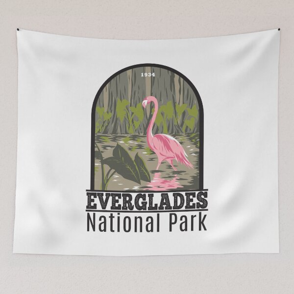 Item preview, Everglades National Park Florida Flamingo designed and sold by KrisSidDesigns.
