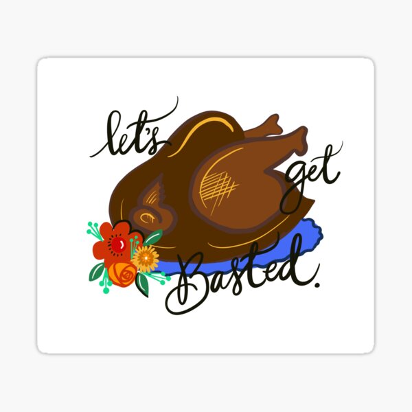Turkey apron Sticker