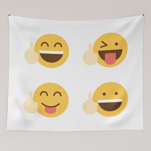 Item preview, Fuck you emoji pack designed and sold by MerlinTea.
