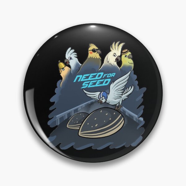Item preview, Need For Seed - Racing Birbs  designed and sold by Birb-Merch.