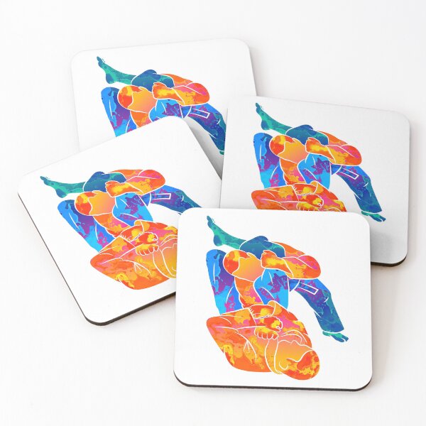 Item preview, Colourful Jiu-Jitsu Rolling designed and sold by JungleJiuJitsu.