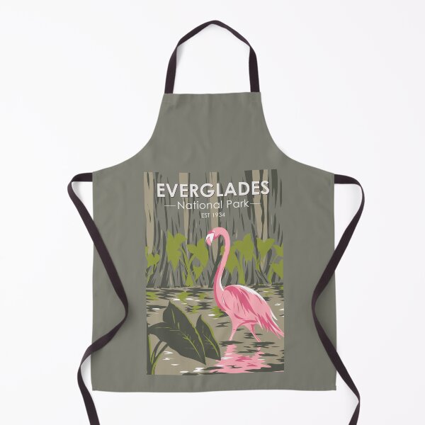 Item preview, Everglades National Park Florida Flamingo Vintage designed and sold by KrisSidDesigns.