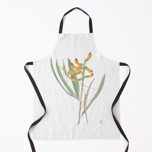 Item preview, Insects on Orange-Flowered Plant designed and sold by WCS-Archives.
