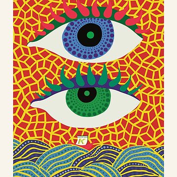 "Yayoi Kusama Art Exhibition Poster Design" Poster for Sale by ...