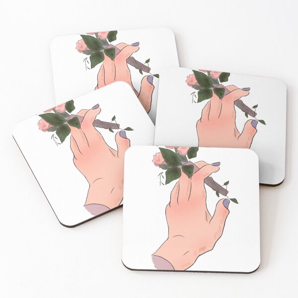 Item preview, Flowered hand designed and sold by HowlClaw.