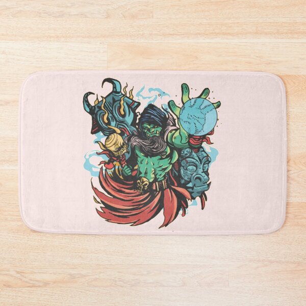 Item preview, Lion devil wizard green designed and sold by Sovik Goswami.