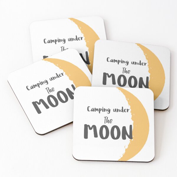 Item preview, Camping Under The Moon designed and sold by Danielle Shafiki.