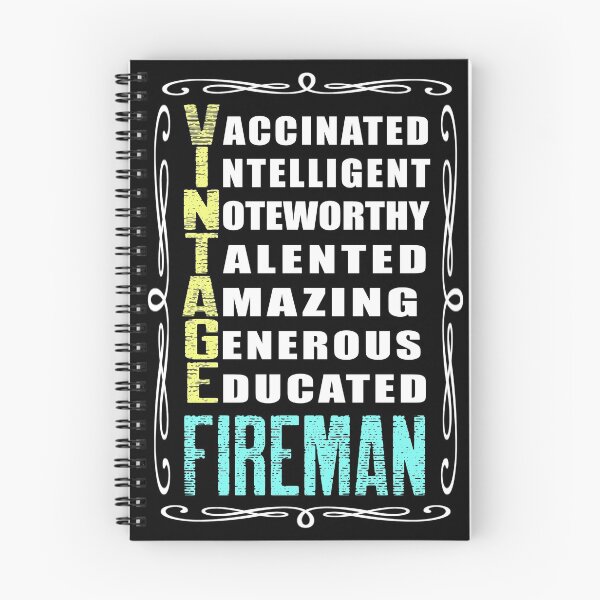 Item preview, Vintage Acronym Retiring Fireman | Firefighter designed and sold by MoonsmileProd.