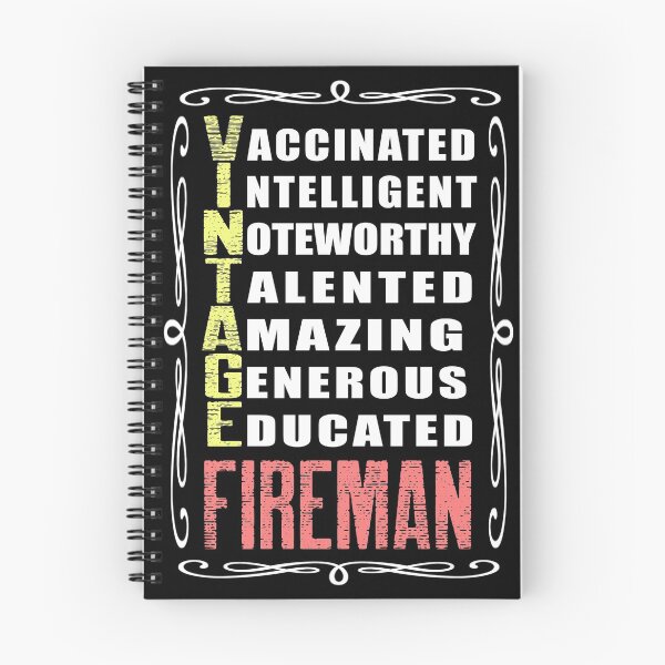 Item preview, Vintage Acronym Retiring Fireman | Firefighter designed and sold by MoonsmileProd.