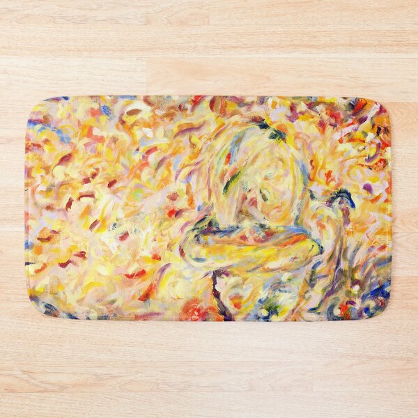 Item preview, Cosmos, Whimsical Expressionism, Colorful Painting by Courtney Hatcher designed and sold by cghatcherart.