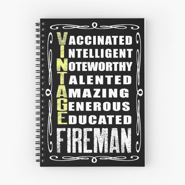 Item preview, Vintage Acronym Retiring Firefighter | Fireman designed and sold by MoonsmileProd.