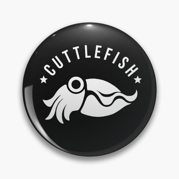 Item preview, Stylized, minimalist Cuttlefish for sea life lovers designed and sold by martodesign.