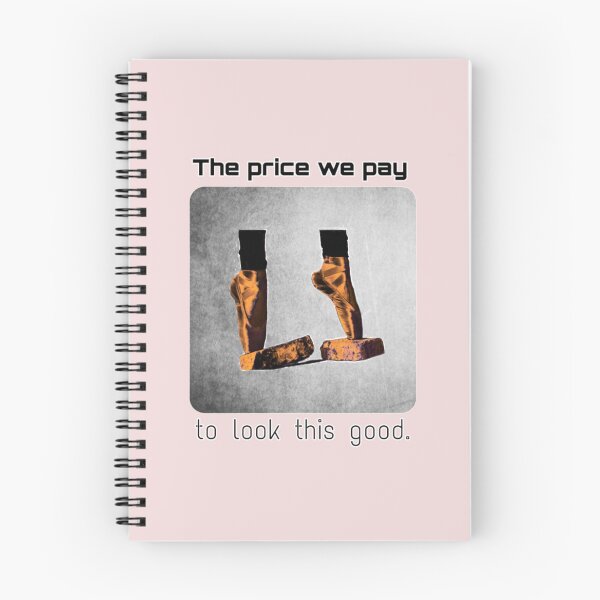 Item preview, The price we pay to look this good(Ballet pointe shoes light edition) designed and sold by JIMMYKIVUTI.