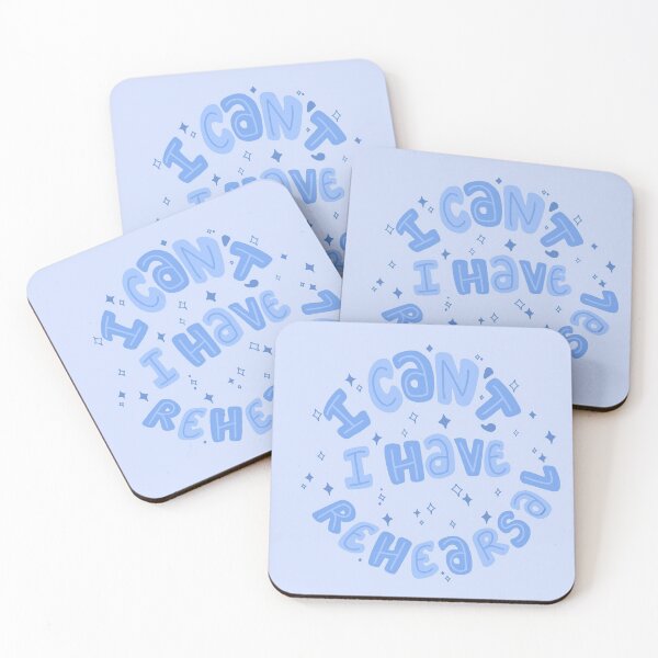 Item preview, I can't, I have rehearsal designed and sold by scribbli.