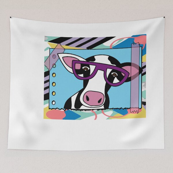 Item preview, Funny Cow With Sunglasses Muh designed and sold by flofin.